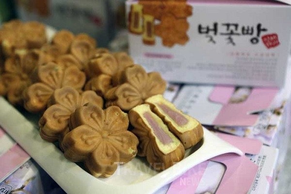 진해 벚꽃 빵