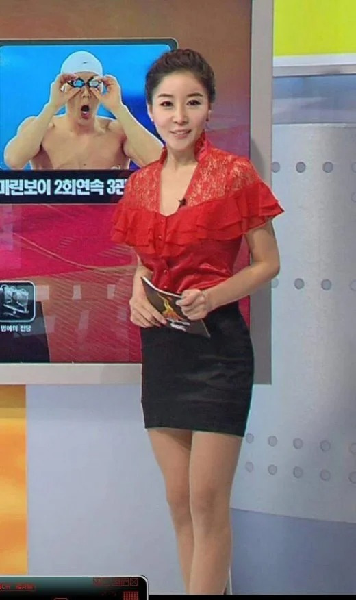 원자현 아나운서 리포터 활동