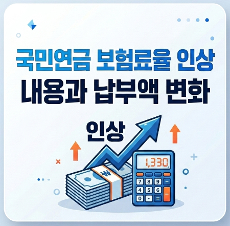 국민연금-보험료율-인상-내용