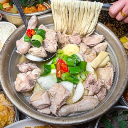 다원닭한마리 빈대떡