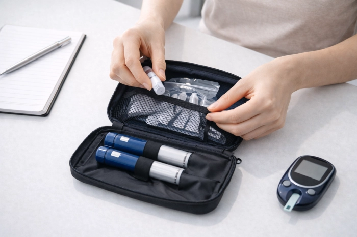 인슐린 주사 놓는 법