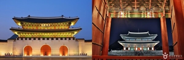 광화문 : 문화재청 출처 / 근정전 : 한국관광공사 출처