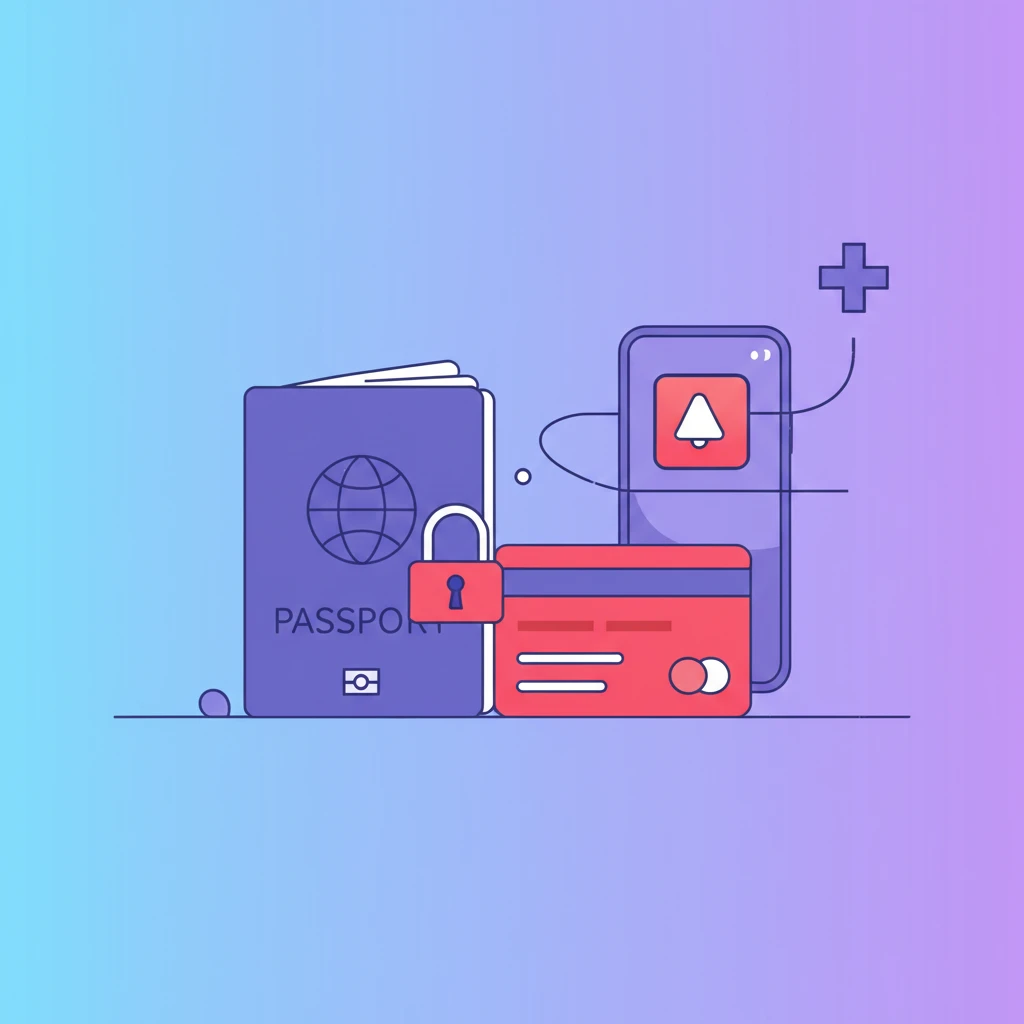 해외여행 중 스마트폰 분실 대비 개인..