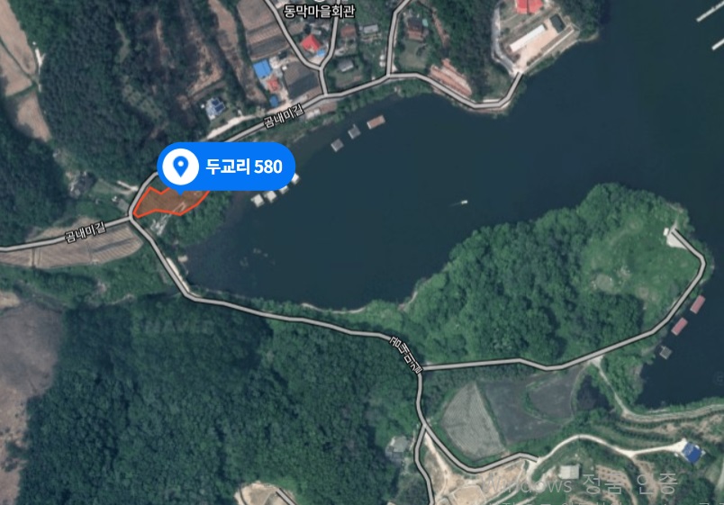 안성동막골 빙어축제 장소