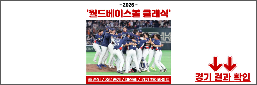 2026 월드베이스볼 클래식