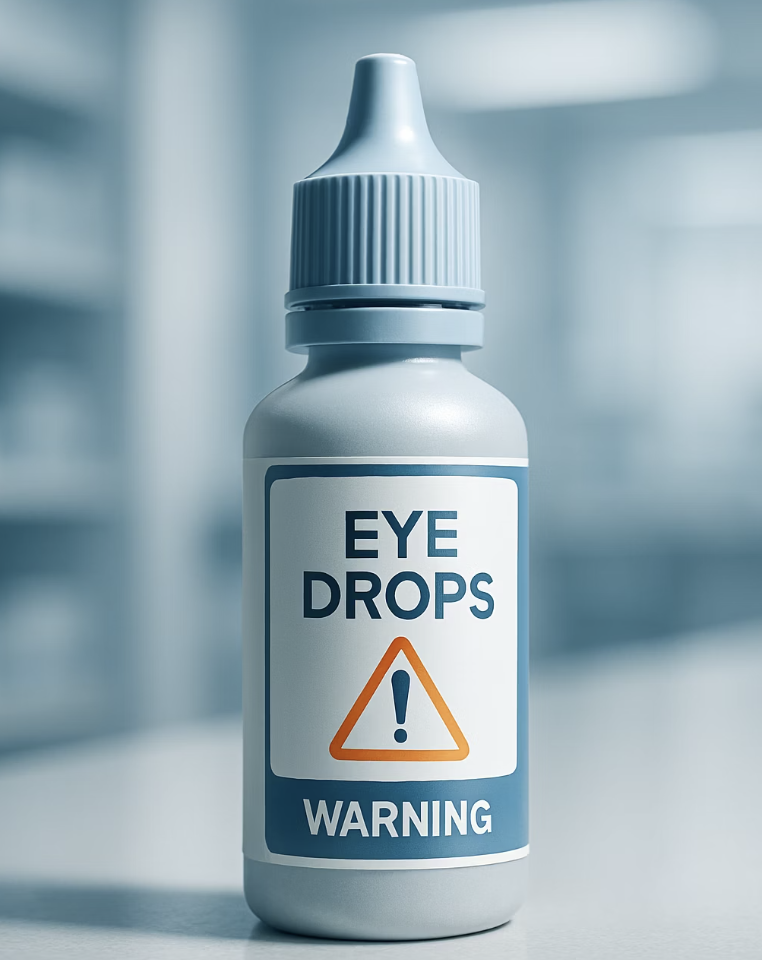 하얀 눈의 함정, 혈관수축제 안약