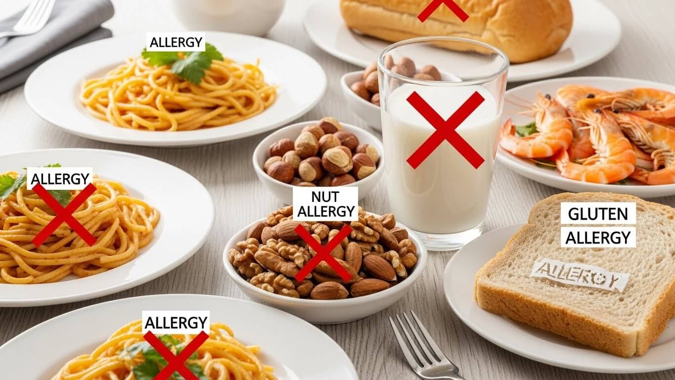 히스타민과 식품 알레르기 감수성의 면역 반응 생리학적 구조