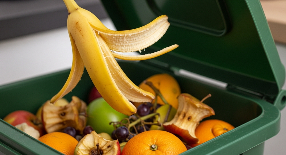 바나나껍질 음식물쓰레기