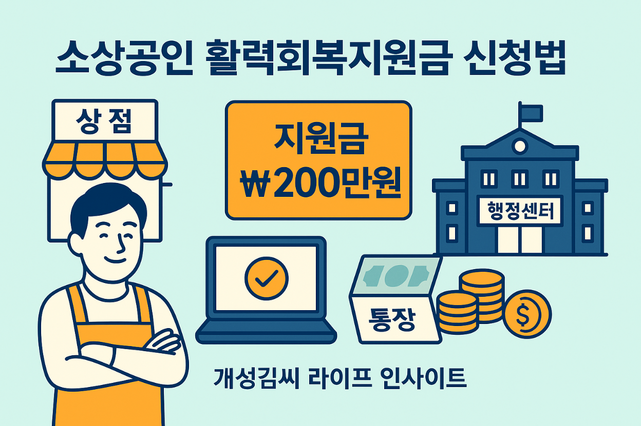 소상공인 활력회복지원금,소상공인 200만원 지원금 신청 방법,재창업자 지원금 조건,소상공인정책자금 신청 절차,중복 수급 가능 여부