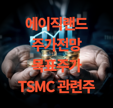 에이직랜드 주가 전망 목표주가 TSMC 관련주 배당금