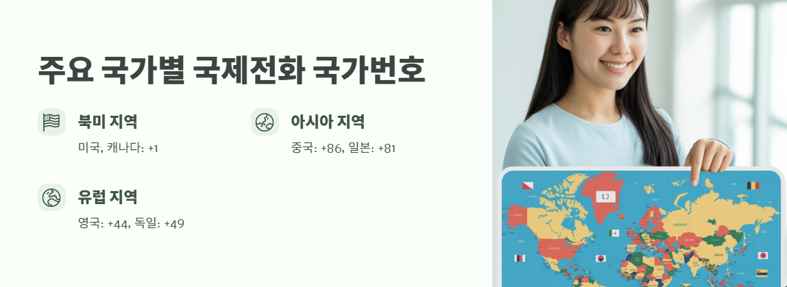 국제전화 국가번호 총정리 2
