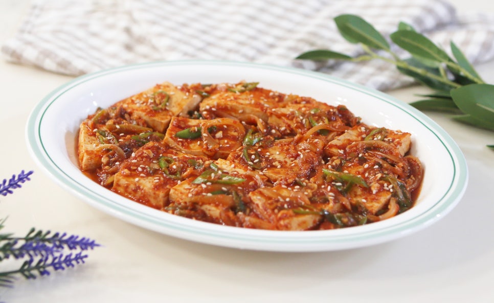 매콤 두부조림