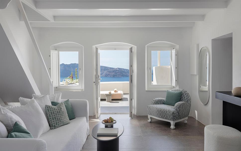 유럽 산토리니 그리스 위치 좋은 숙소 추천 카나베스 이아 스위트 & 스파