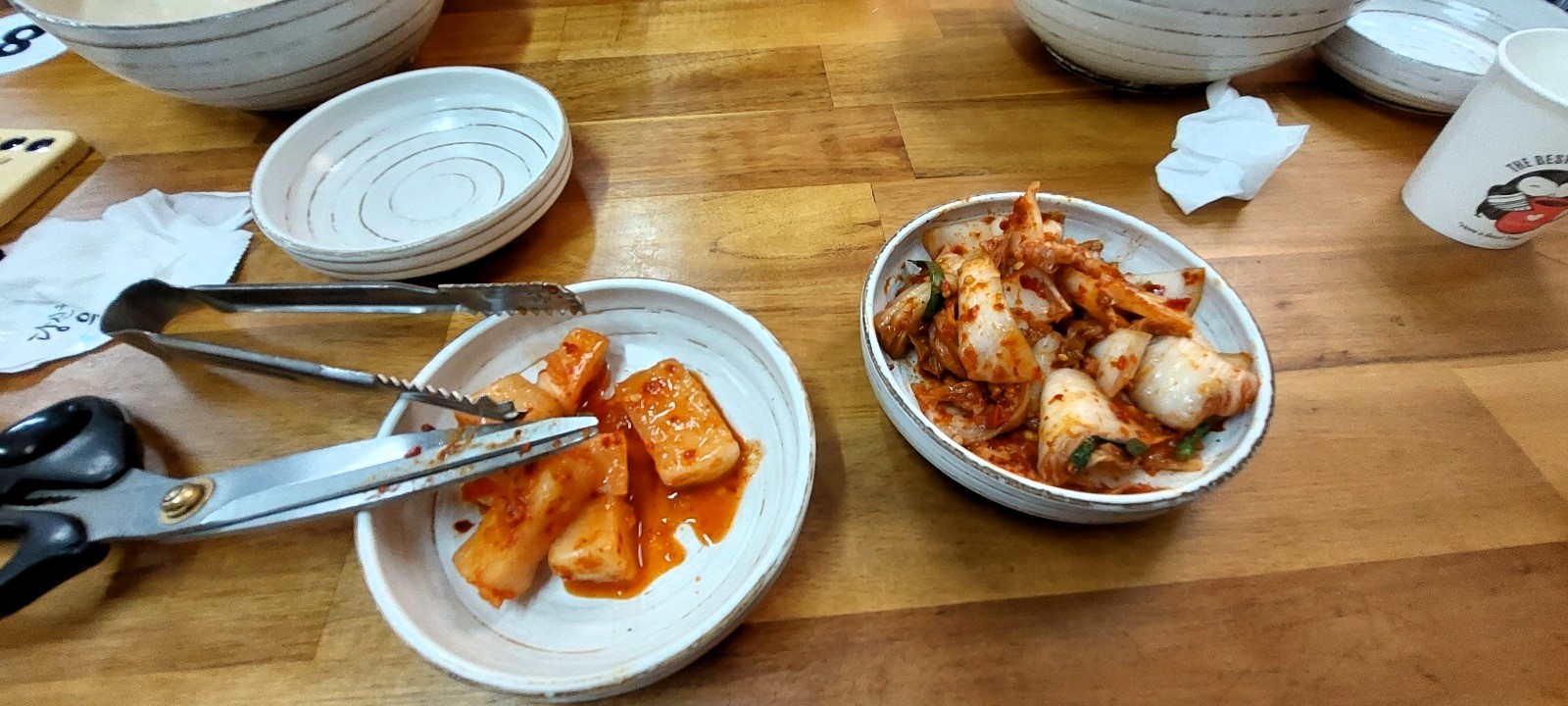 겉절이와 석박지