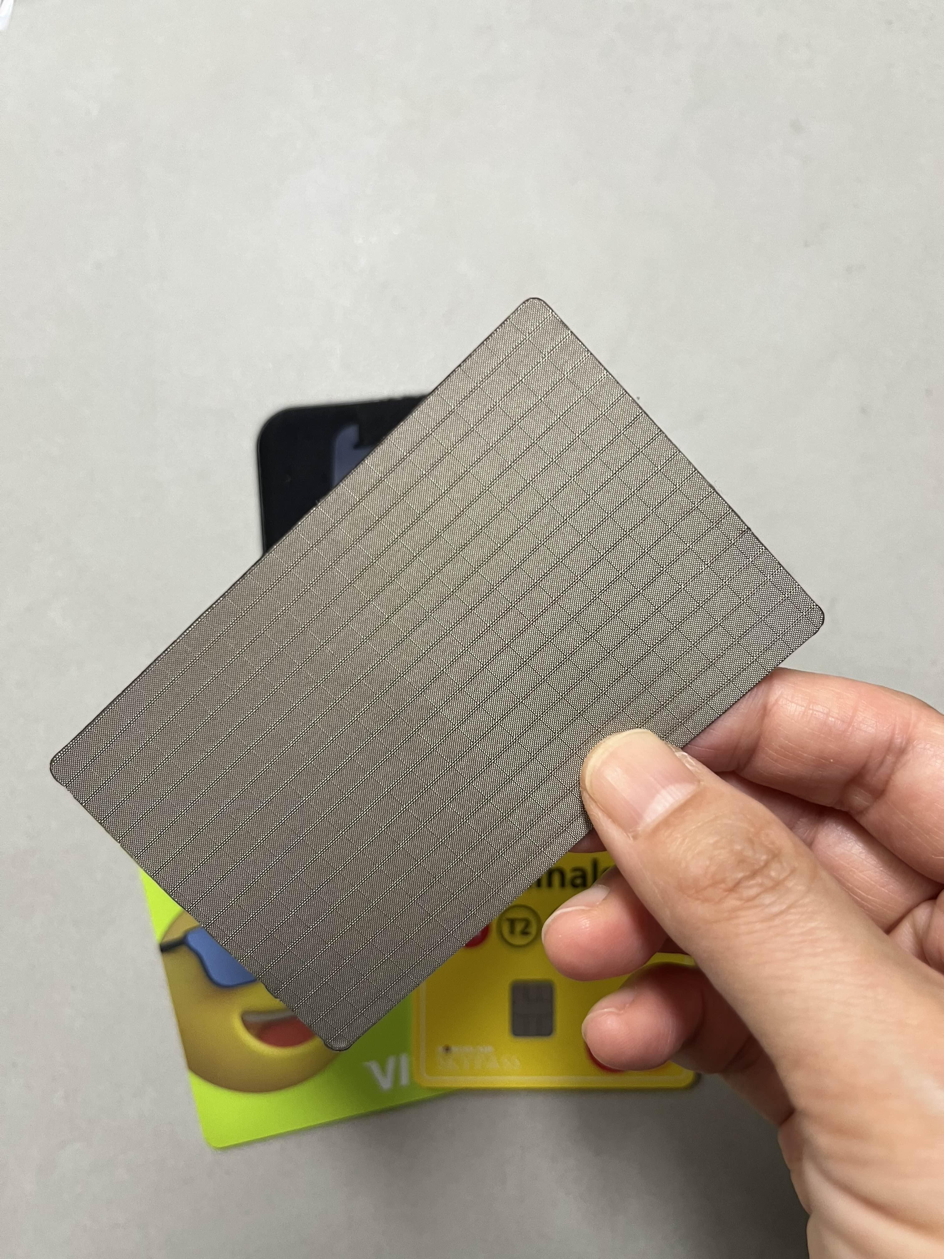 교통카드 중복 방지 신지모루 전자파 차폐 흡수 카드