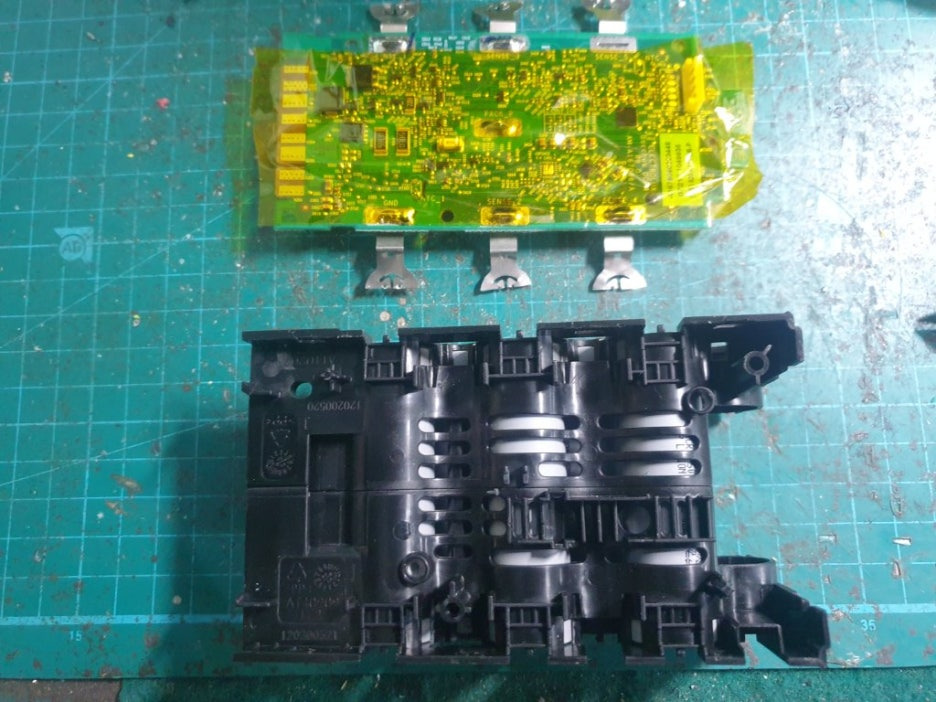 배터리와 회로 분리 완료