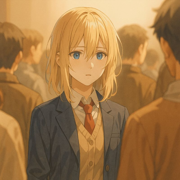 군중 속에서 인간 관계의 흐름을 관찰하는 시선