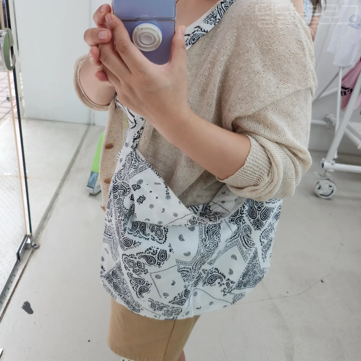 이미스-페이즐리-에코백