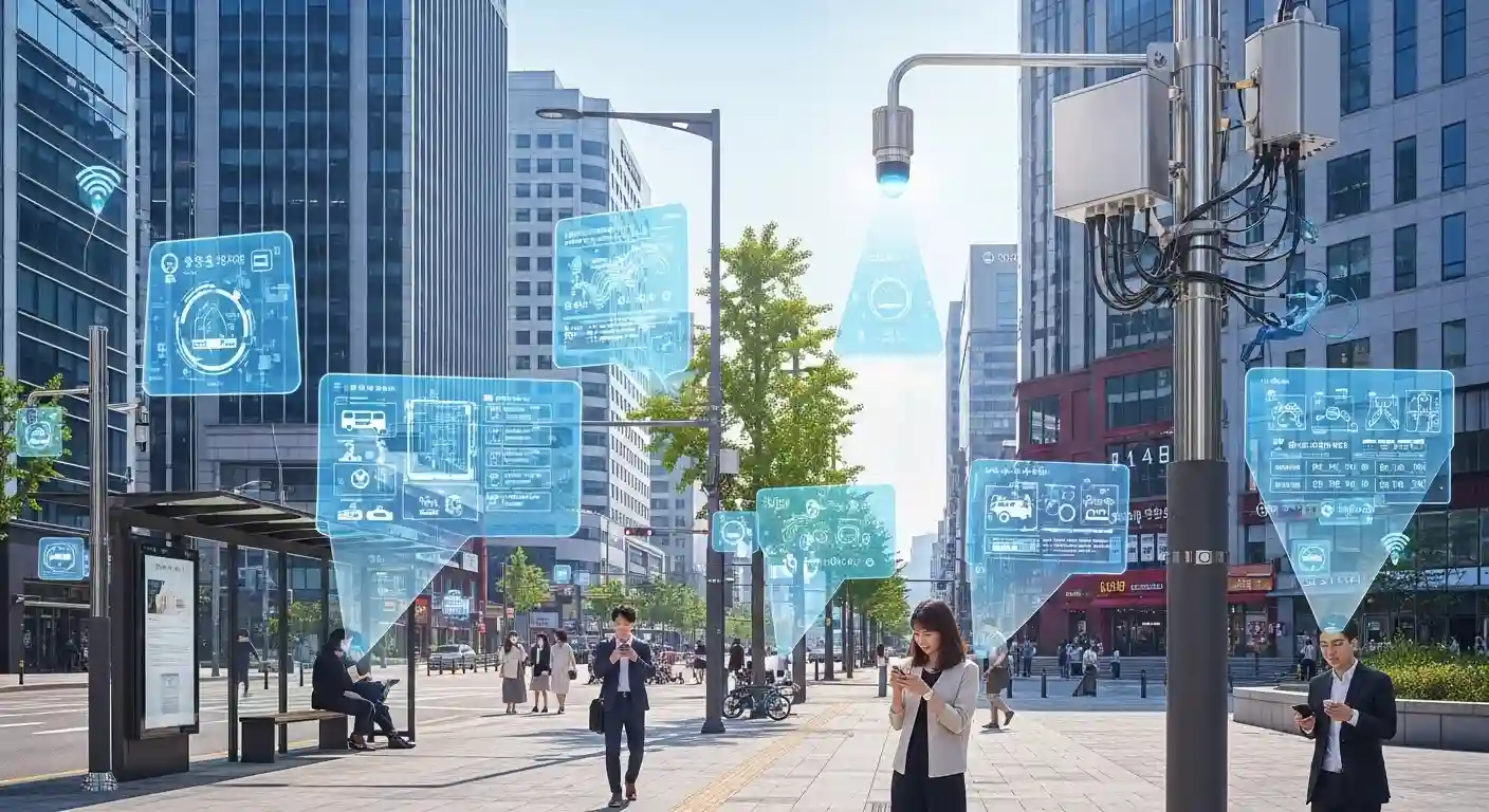 <img src="microscopic_sensors_connecting_physical_and_digital_world.webp" alt="현실과 디지털을 연결하는 센서들이 환경에 스며든 모습입니다. 이미지 입니다">