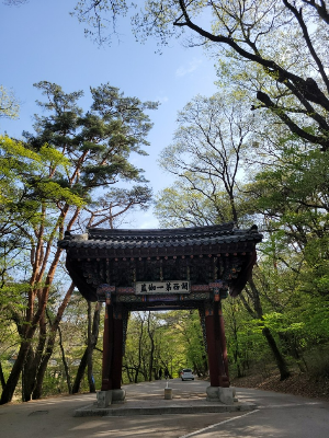 속리산일주문