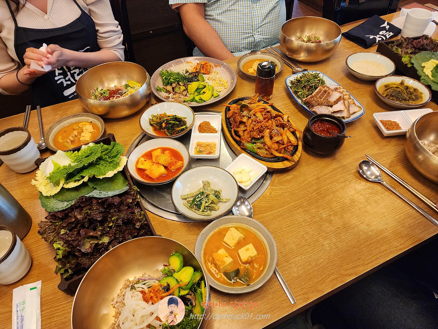 자연채 쌈정식, 수육 정식