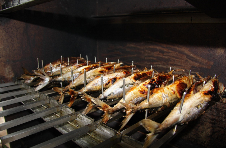 Mackerel, Steckerlfisch, Fish image