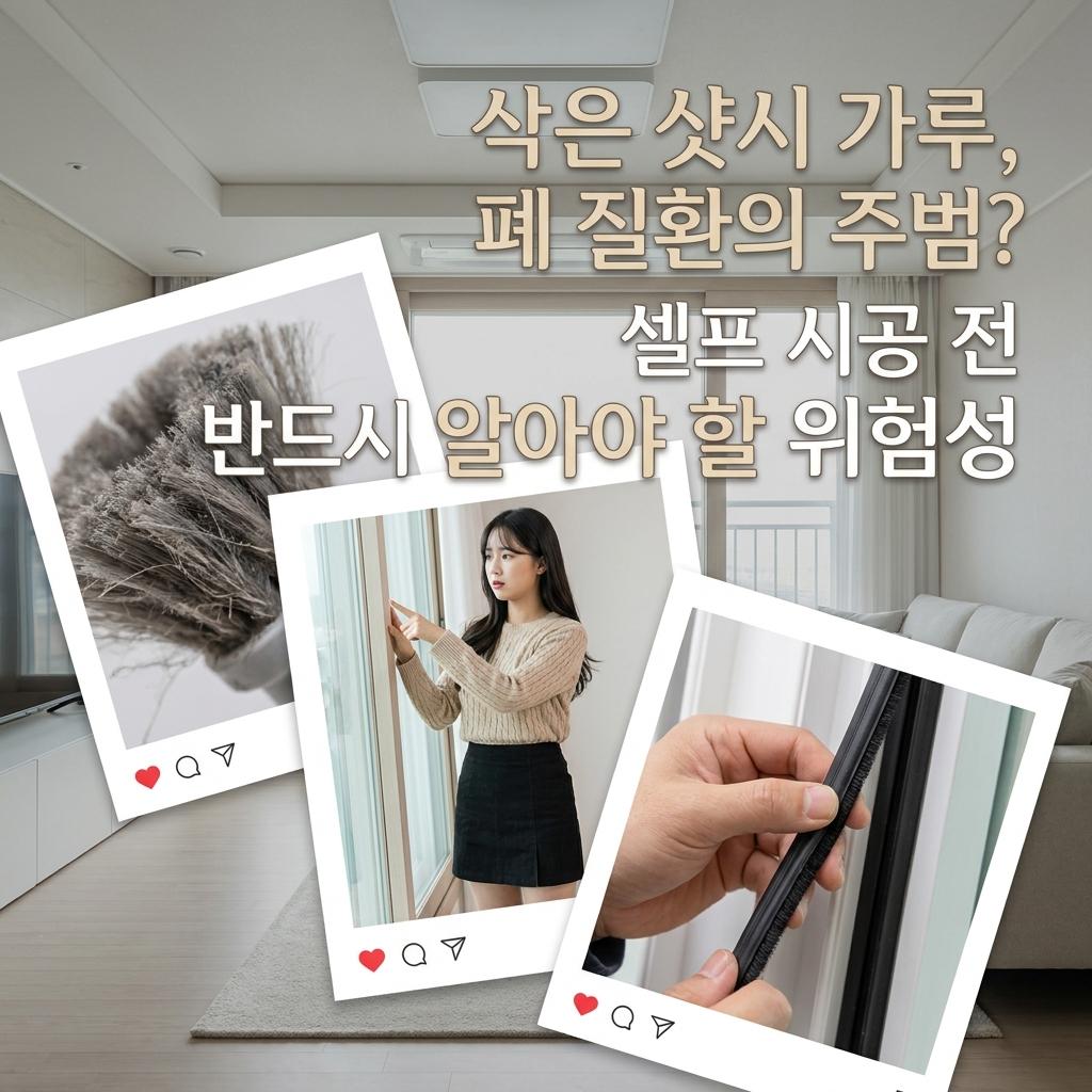 김숙도 놀란 샷시 모헤어 교체 비용, 셀프 대신 전문가 부르는 이유