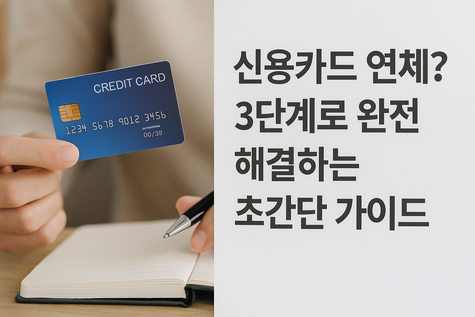 신용카드 연체? 3단계로 완전 해결하는 초간단 가이드 관련 이미지