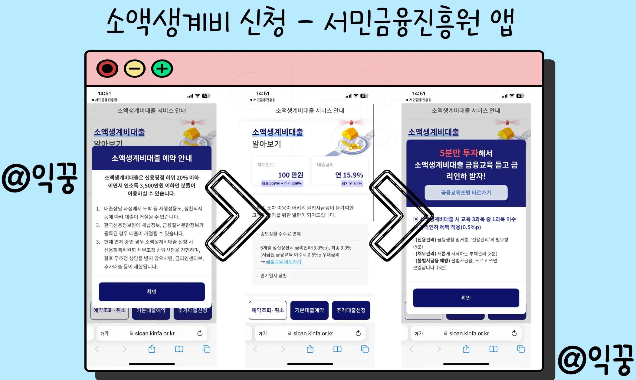소액생계비대출 100만 원 신청조건 한도 부결 후기3