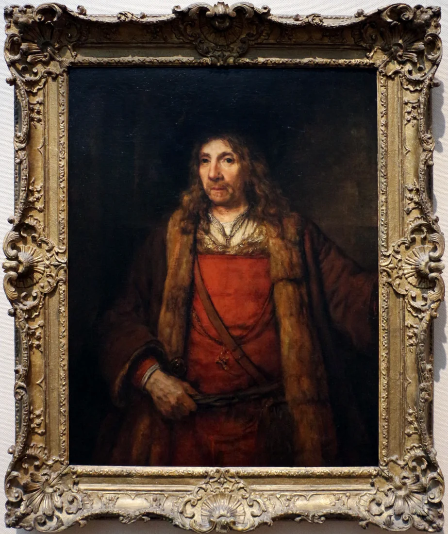 Rembrandt Harmensz. Van Rijn_Man in a Fur-Lined Coat-ArtStrollNote