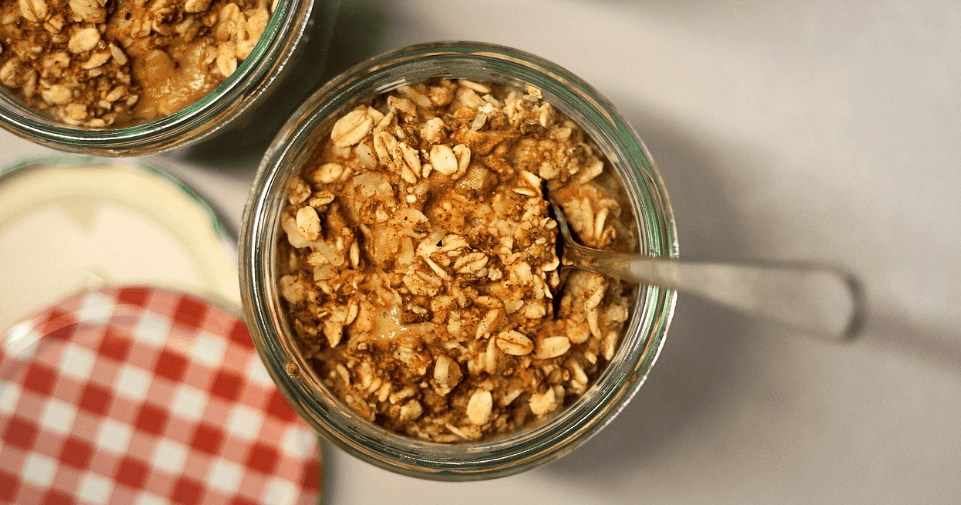 오트밀 사진 - 2