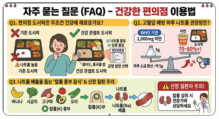건강한 편의점 이용방법