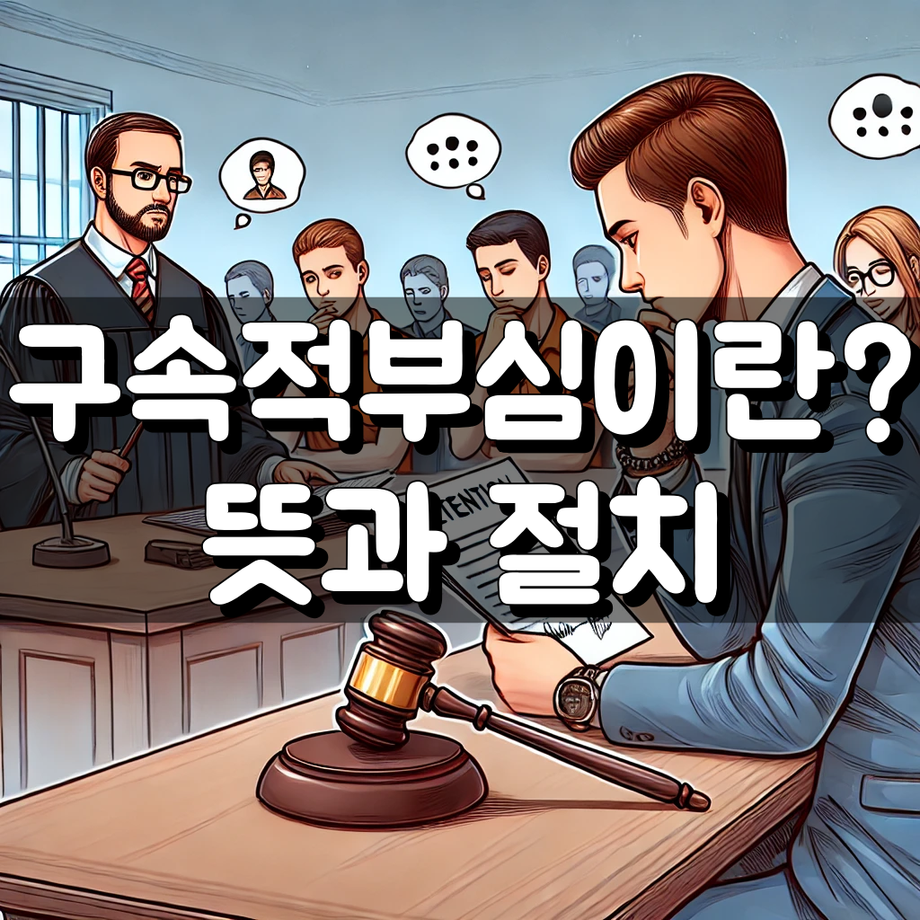 구속 적부심이란 대표 이미지