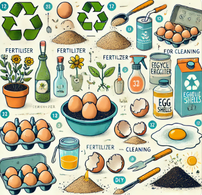 계란껍질 활용법