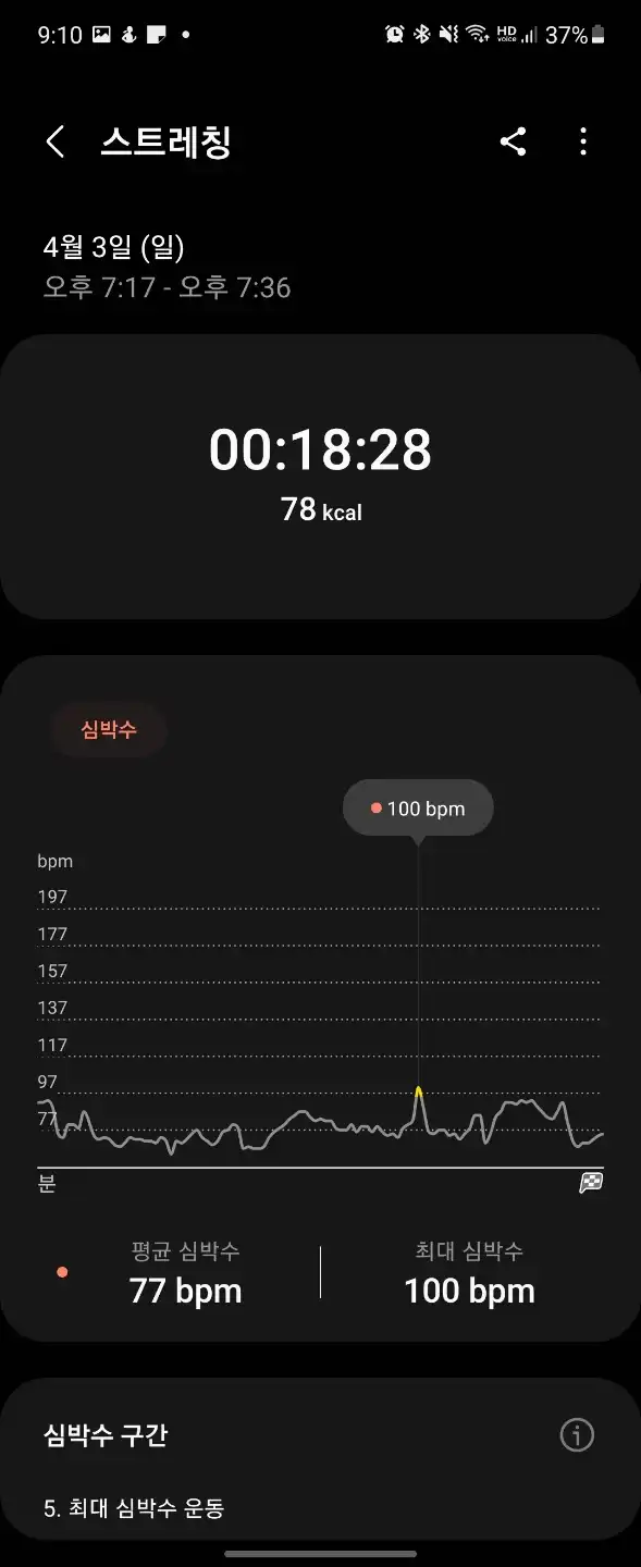 일요일_운동기록_스트레칭