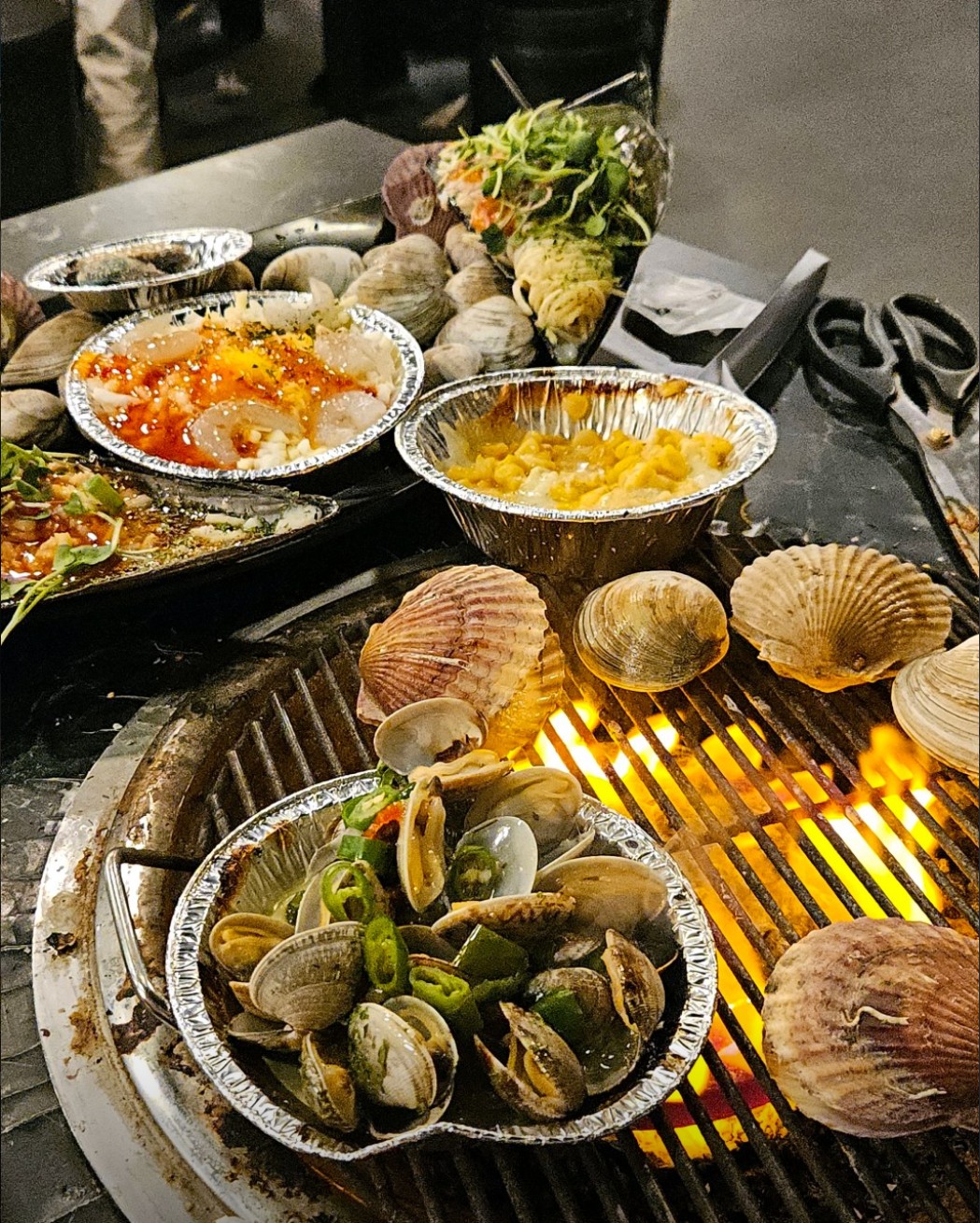 오이도 조개포차 메뉴 이미지