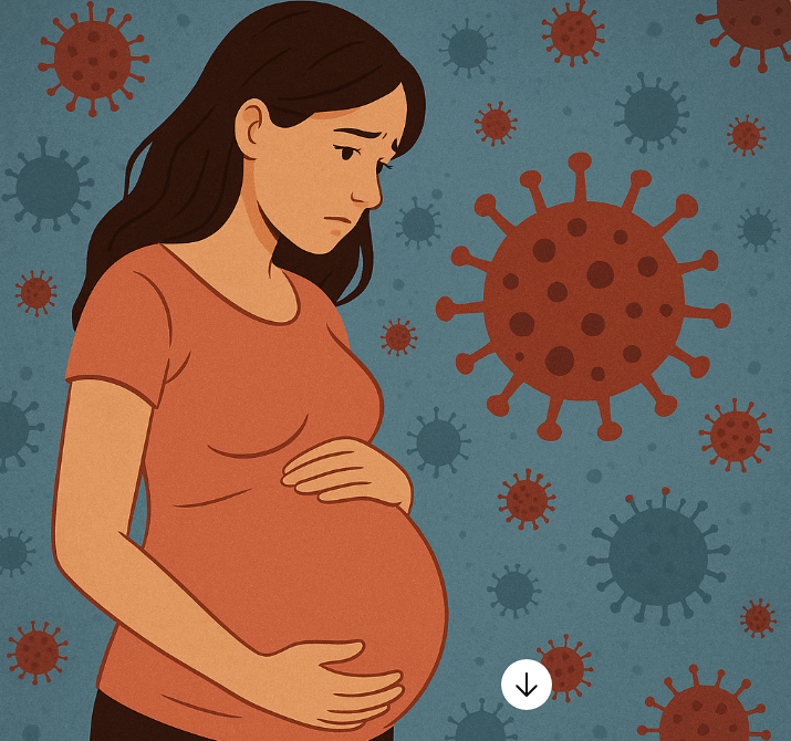 유행바이러스로 불안한 임산부
