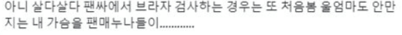 하이브 앤팀의 팬들이 트위터에 남긴 사인회 몸수색 후기