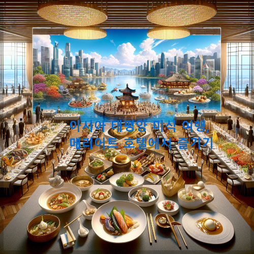 아시아 태평양 미식 여행, 메리어트 호텔에서 즐기기