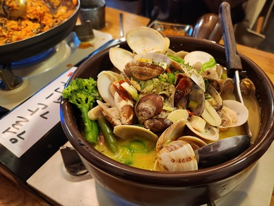 월간식당바지락술찜