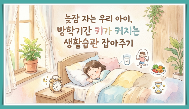 방학 생활 습관