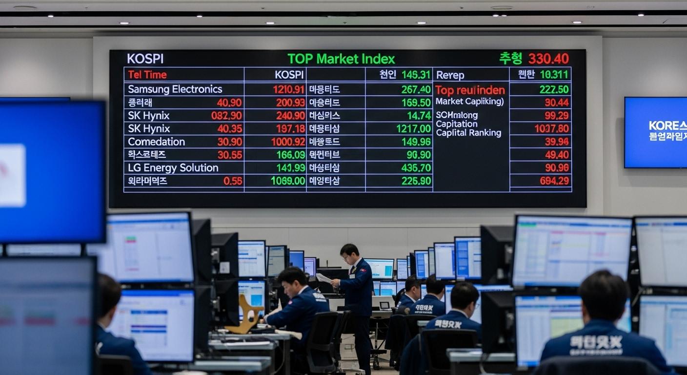 코스피 시가총액 순위