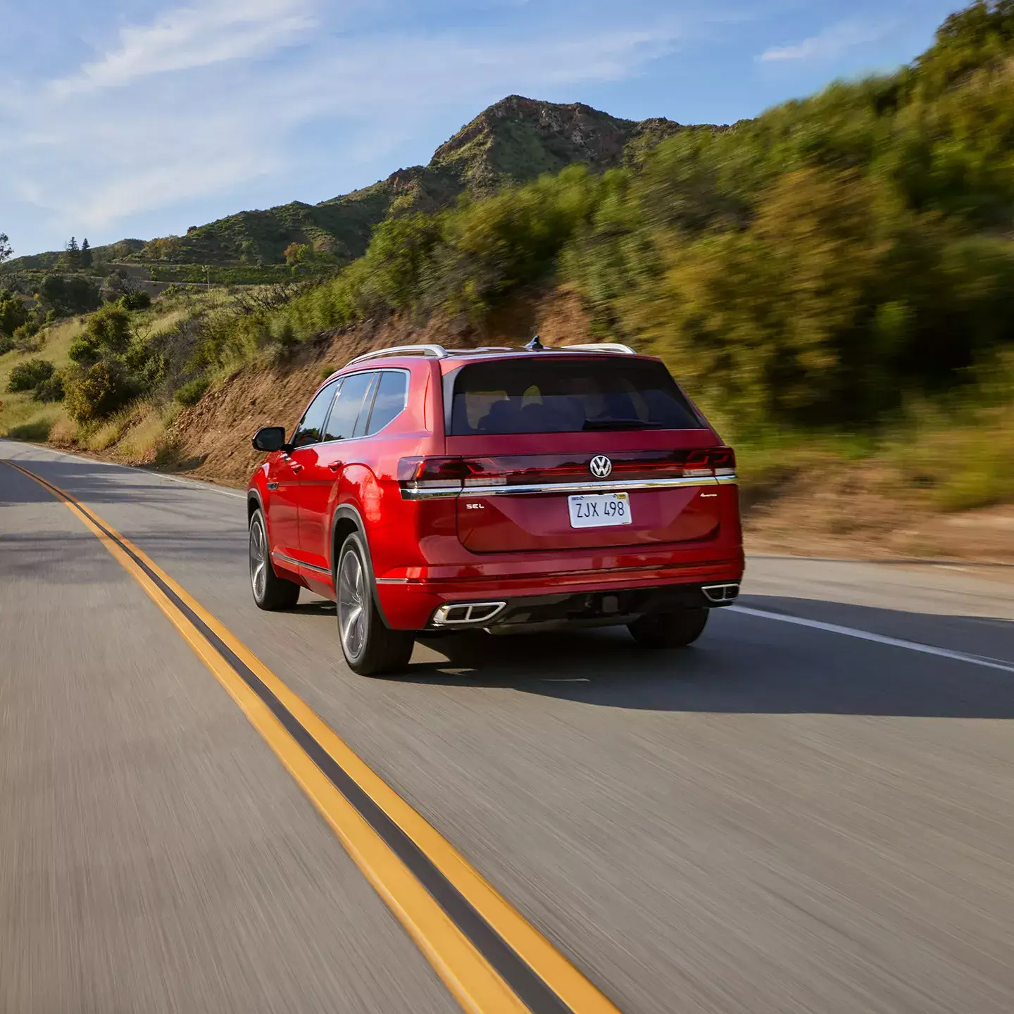 폭스 바겐 아틀라스 이미지 후면