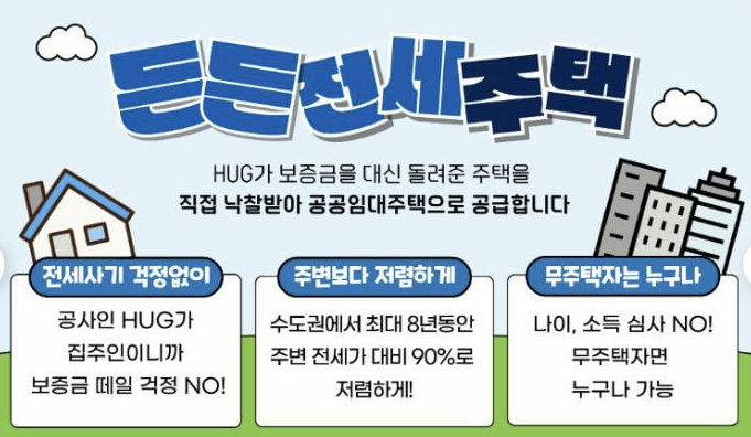 HUG(주택도시보증공사) 공급 계획 홍보 이미지