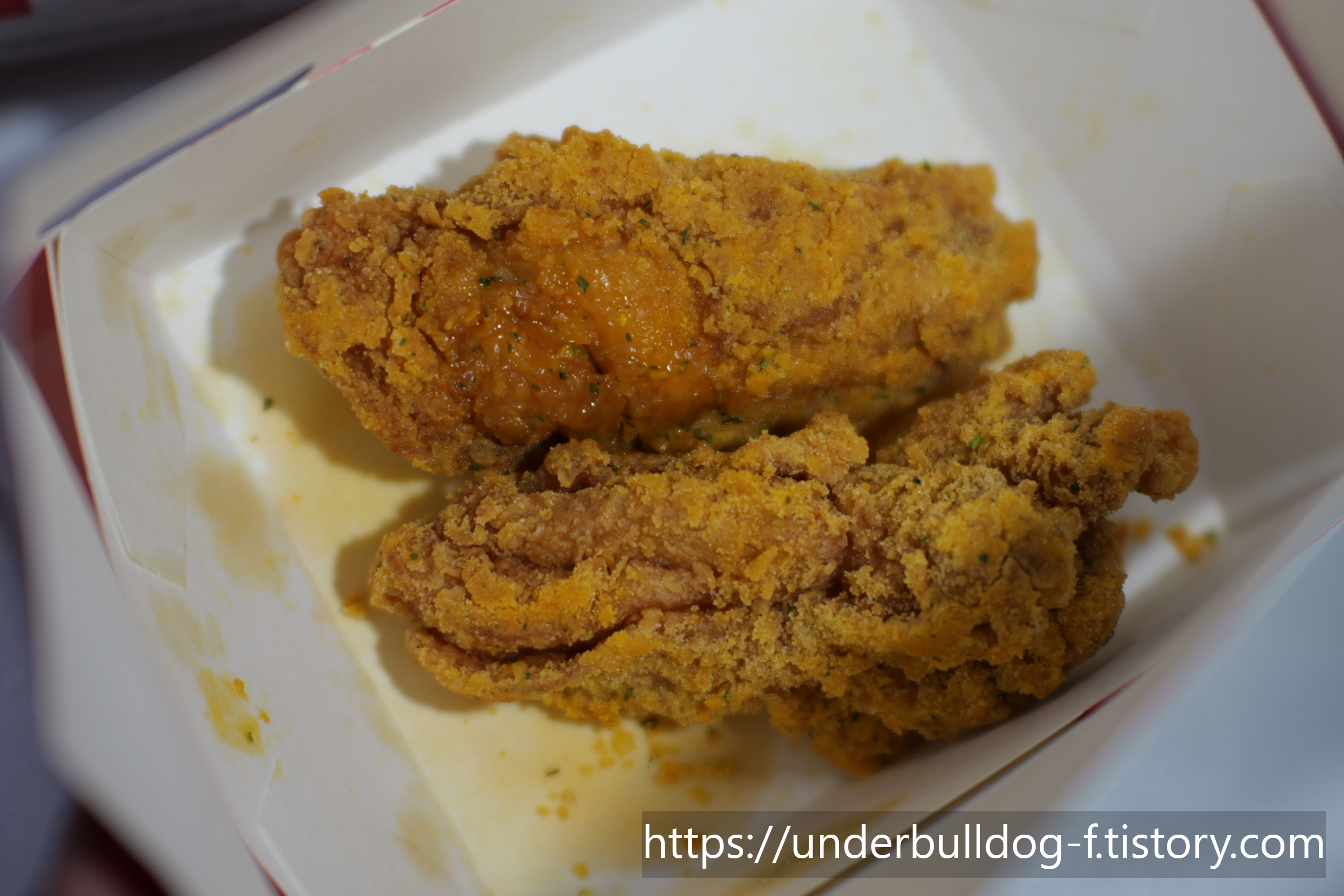 한 가지 맛보다 여러 종류 섞어 먹을 때 더 재밌었던 KFC 통다리 라인업
