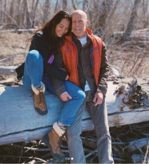 브루스 윌리스와 아내 엠마