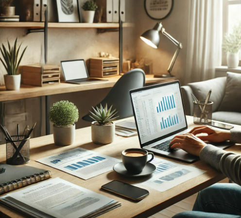 부업하는 이미지