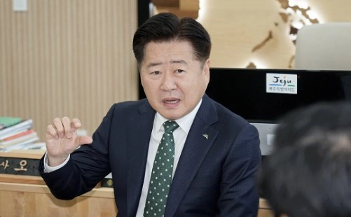 오영훈 제주지사 프로필 나이 학력 경력