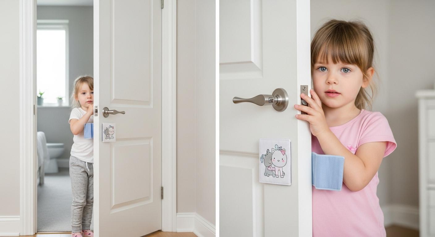 아기방 도어 스토퍼