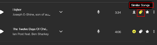 비슷한 노래를 찾는 2가지 방법